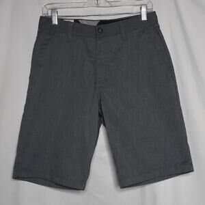 Volcom Men's Frickin Chino Short Gray Size 28W